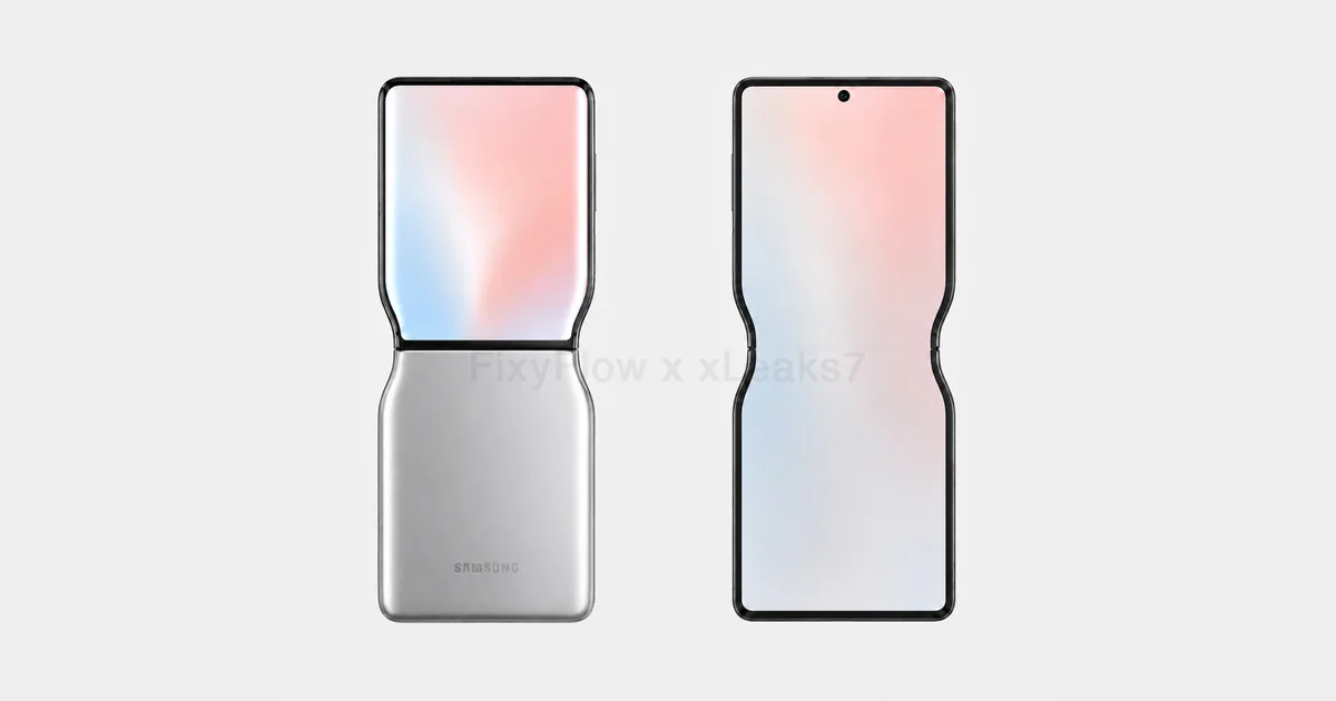 Samsung patented a curved-edge Galaxy Z Flip that folds inward and outward. Our concept renders show how the double-fold...